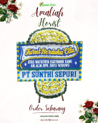 Papan Bunga Duka di Solok Sipin