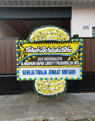 Papan Bunga Duka di Solok Sipin